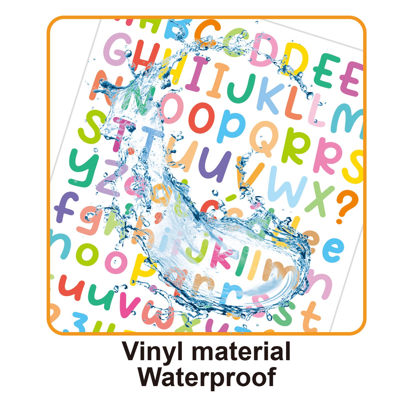 10PCS 0.5 Inch English Alphabet Stickers Small Size Decorative Scrapbook Letter Stickers Waterproof Stickers Kawaii Stickers