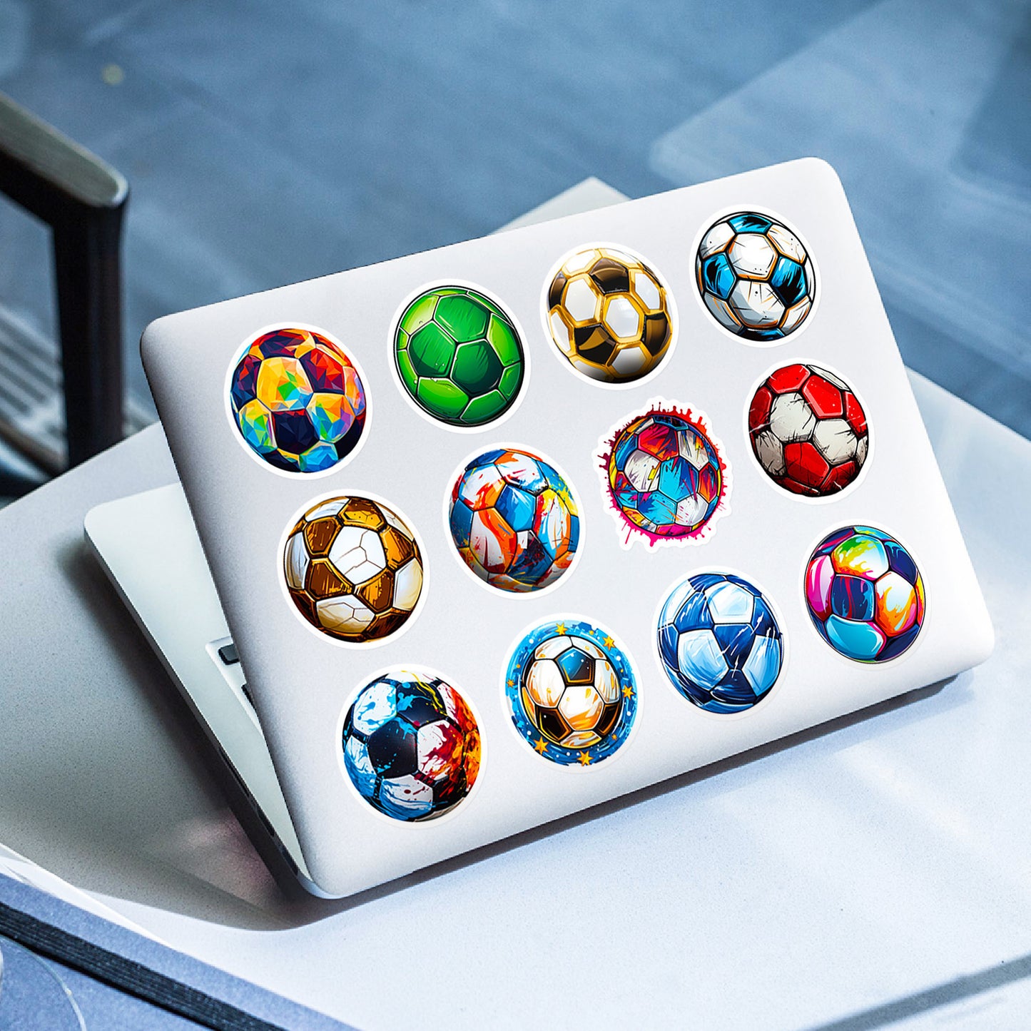 Football Stickers – 50Pcs– For Water Bottles, Laptops, Skateboards, Suitcases, Phones – Kawaii Stickers Kawaii Stickers