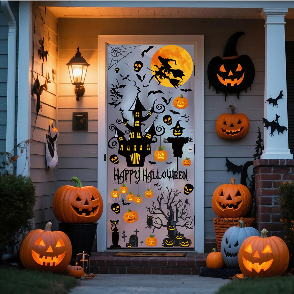 Halloween Stickers – Cute & Spooky Halloween Window Stickers for Party Decor