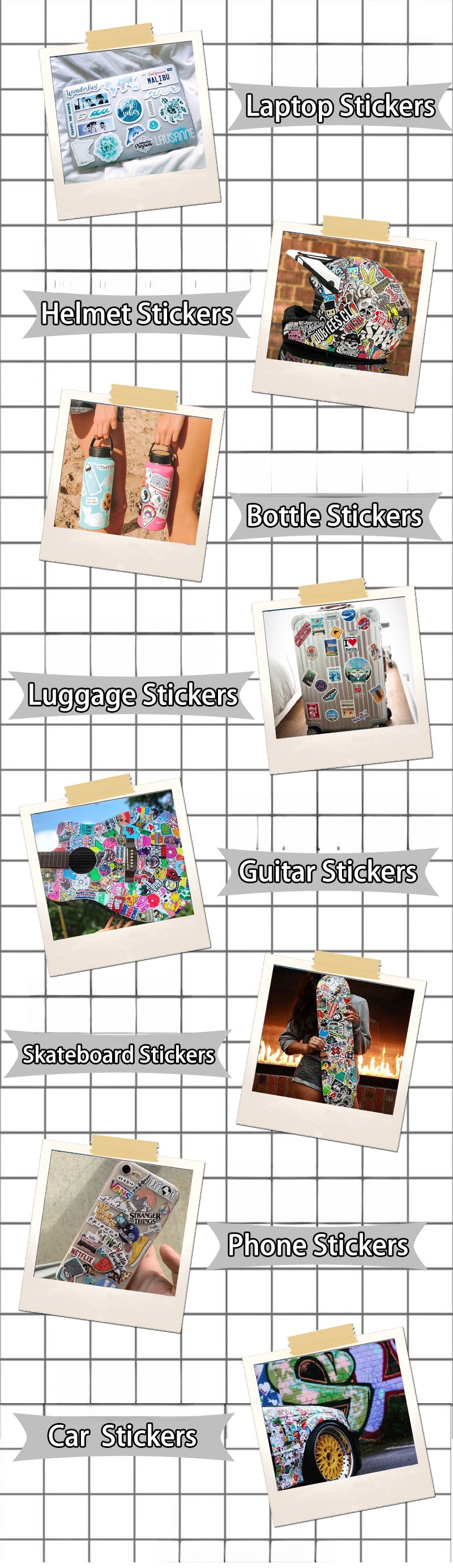 Football Stickers – 50Pcs Sport Designs – High-Definition Waterproof PVC – For Water Bottles, Laptops, Skateboards, Suitcases, Phones – Kawaii Stickers Kawaii Stickers