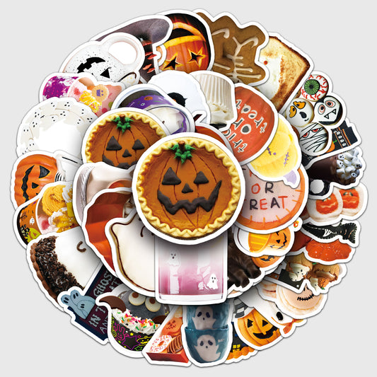 π 50Pcs Halloween Waterproof Stickers β Perfect for Phone Cases & Laptops Kawaii Stickers