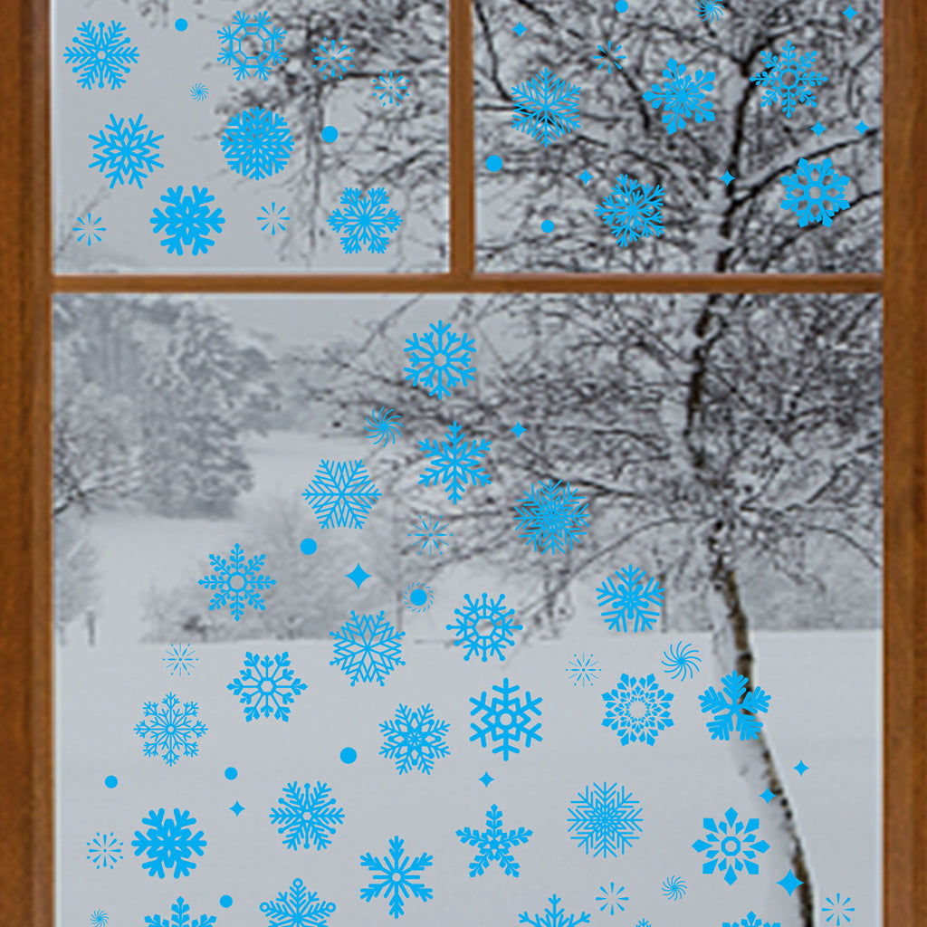 Christmas Window Stickers– Holiday Glass Wall Décor 🎅✨