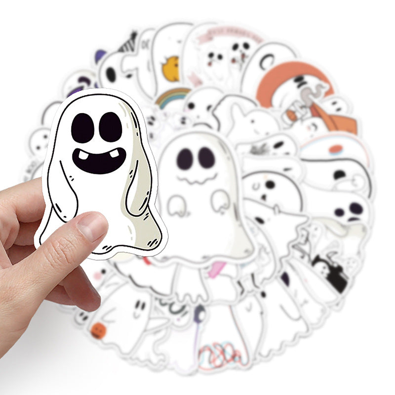 Halloween Stickers – Ghost Decals to Haunt Your Style (50pcs)