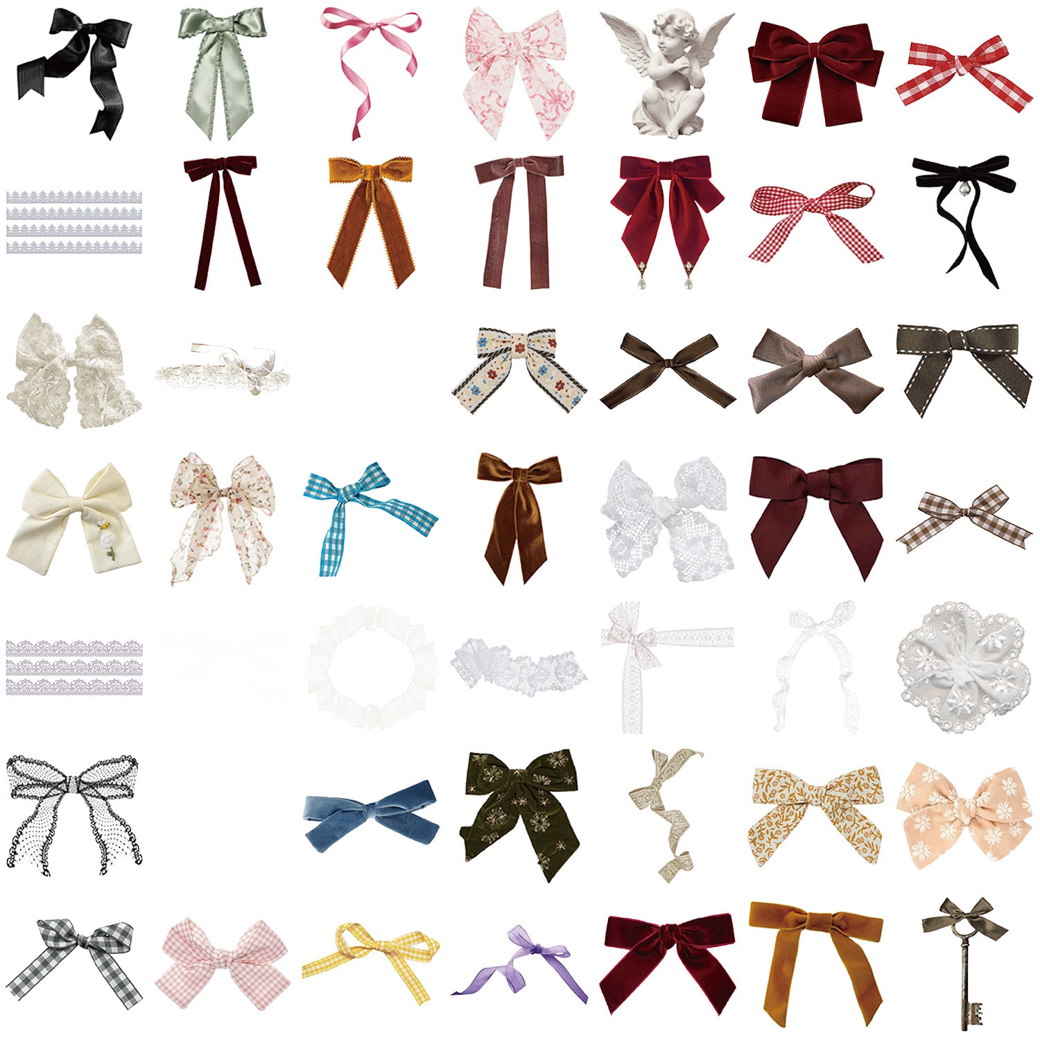 54pcs Transparent Butterfly Stickers | Waterproof PET Decorative Stickers for Journals, Notebooks, Guitars Kawaii Stickers