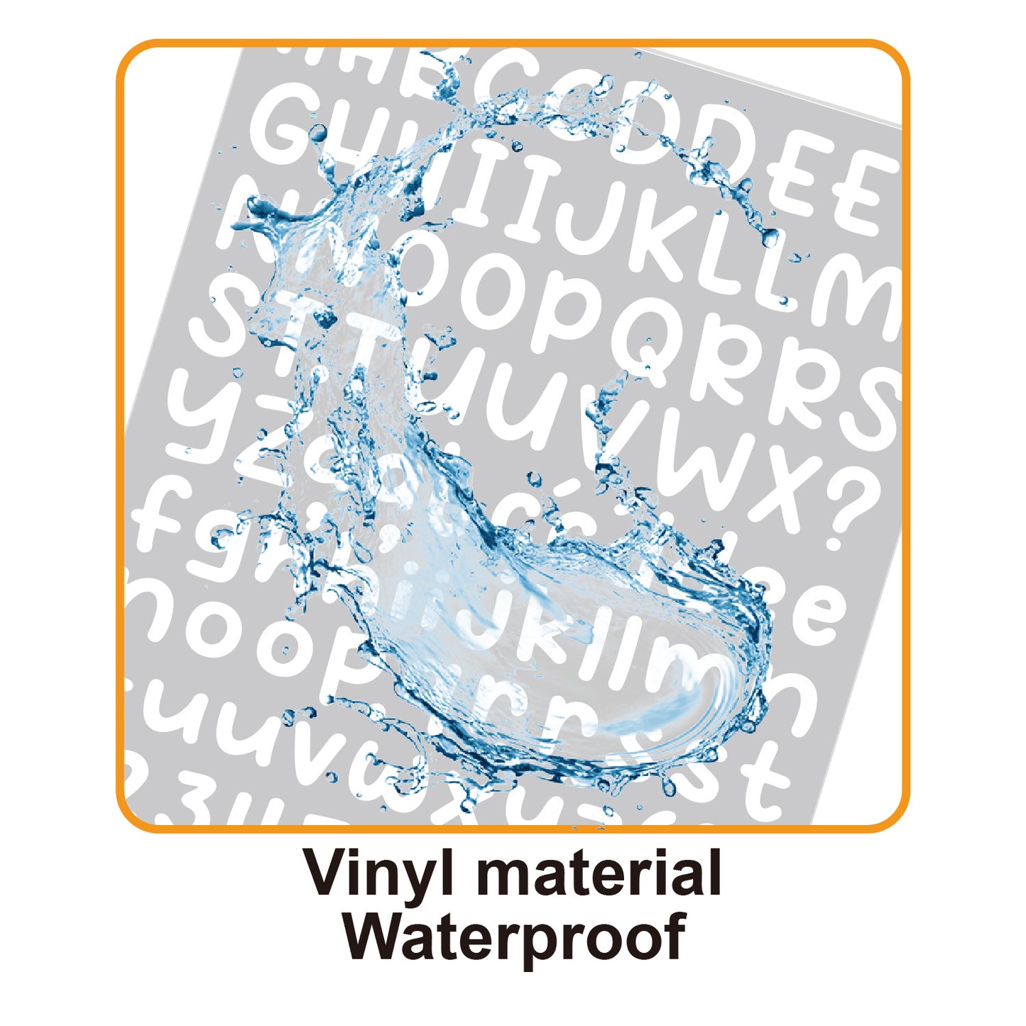 10PCS 0.5 Inch English Alphabet Stickers Small Size Decorative Scrapbook Letter Stickers Waterproof Stickers Kawaii Stickers