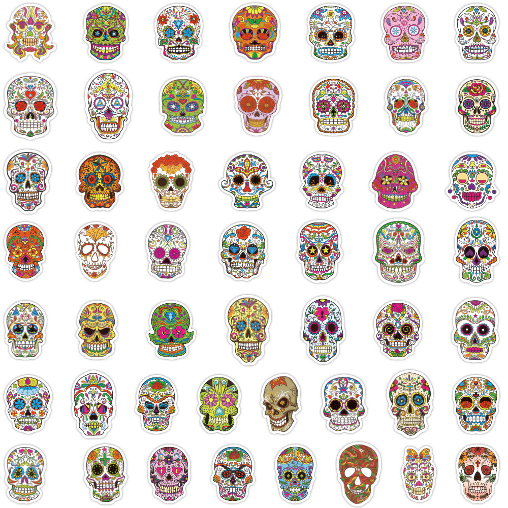 Halloween Stickers Pack 50pcs Ghost Horror Decals