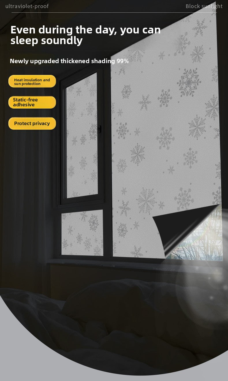 Snowflake Window Stickers | Large Christmas Snowflake Stickers for Windows Kawaii Stickers