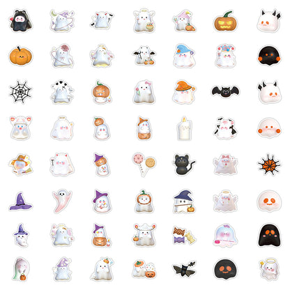 Halloween Stickers Pack 50pcs Ghost Horror Decals