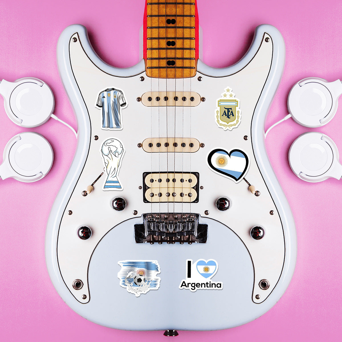 🌟 50PCS Football Stickers – Creative Doodle Soccer Stickers for Water Bottles, iPhones, Laptops & Sports Gear ⚽🎨 Kawaii Stickers