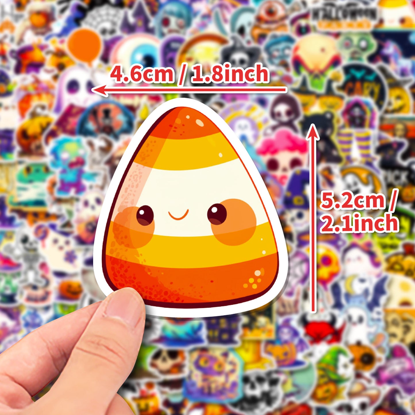 Halloween Stickers – 300Pcs Creepy DIY Halloween Set