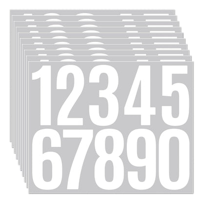 3inch Alphabet Number Stickers Car Mailbox Logo Waterproof Stickers Large Letter Stickers Kawaii Stickers