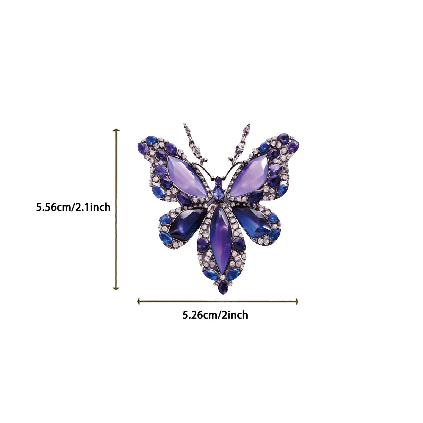 50pcs Transparent Butterfly Stickers 🦋 Waterproof PET, Reusable Planner & Water Bottle Decals Kawaii Stickers