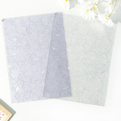 Snowflake Window Stickers | Large Christmas Snowflake Stickers for Windows Kawaii Stickers