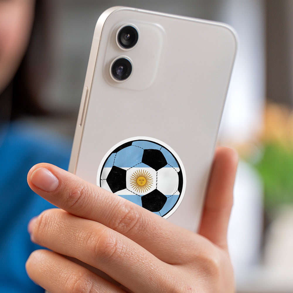 🌟 50PCS Football Stickers – Creative Doodle Soccer Stickers for Water Bottles, iPhones, Laptops & Sports Gear ⚽🎨 Kawaii Stickers