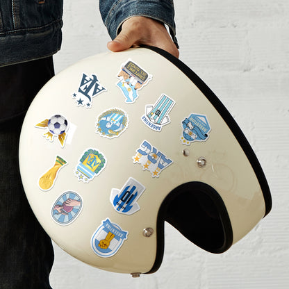 🌟 50PCS Football Stickers – Creative Doodle Soccer Stickers for Water Bottles, iPhones, Laptops & Sports Gear ⚽🎨 Kawaii Stickers