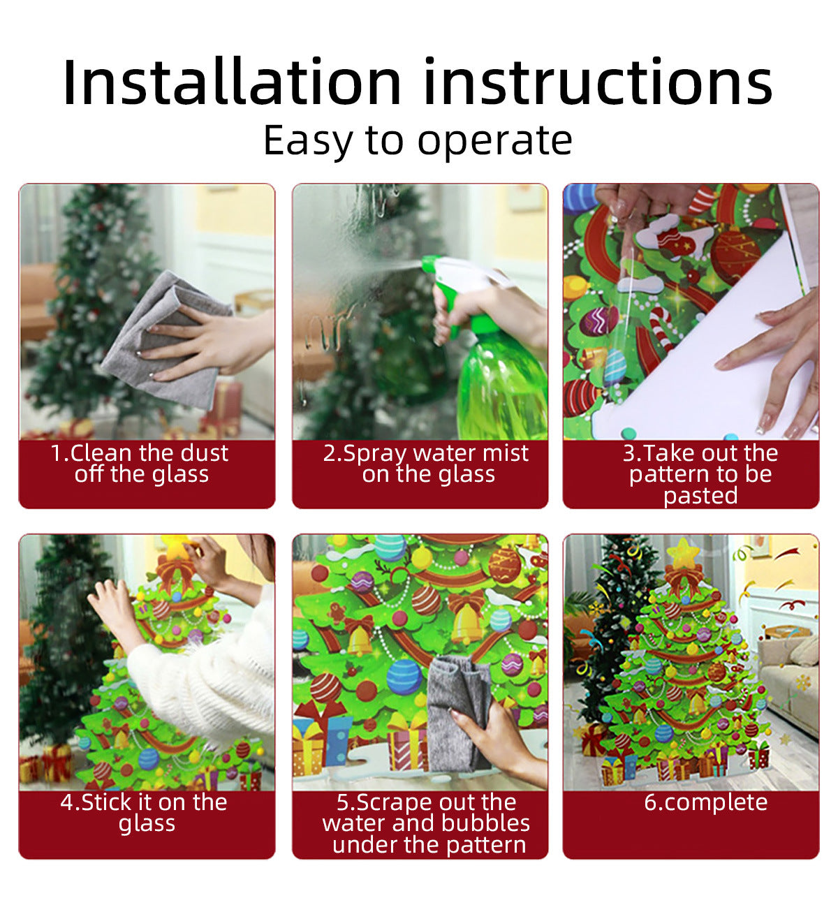 Halloween Stickers – Cute  Scary Static Window Decals 🎃