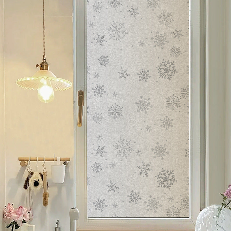 Snowflake Window Stickers | Large Christmas Snowflake Stickers for Windows Kawaii Stickers