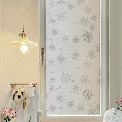 Snowflake Window Stickers | Large Christmas Snowflake Stickers for Windows Kawaii Stickers