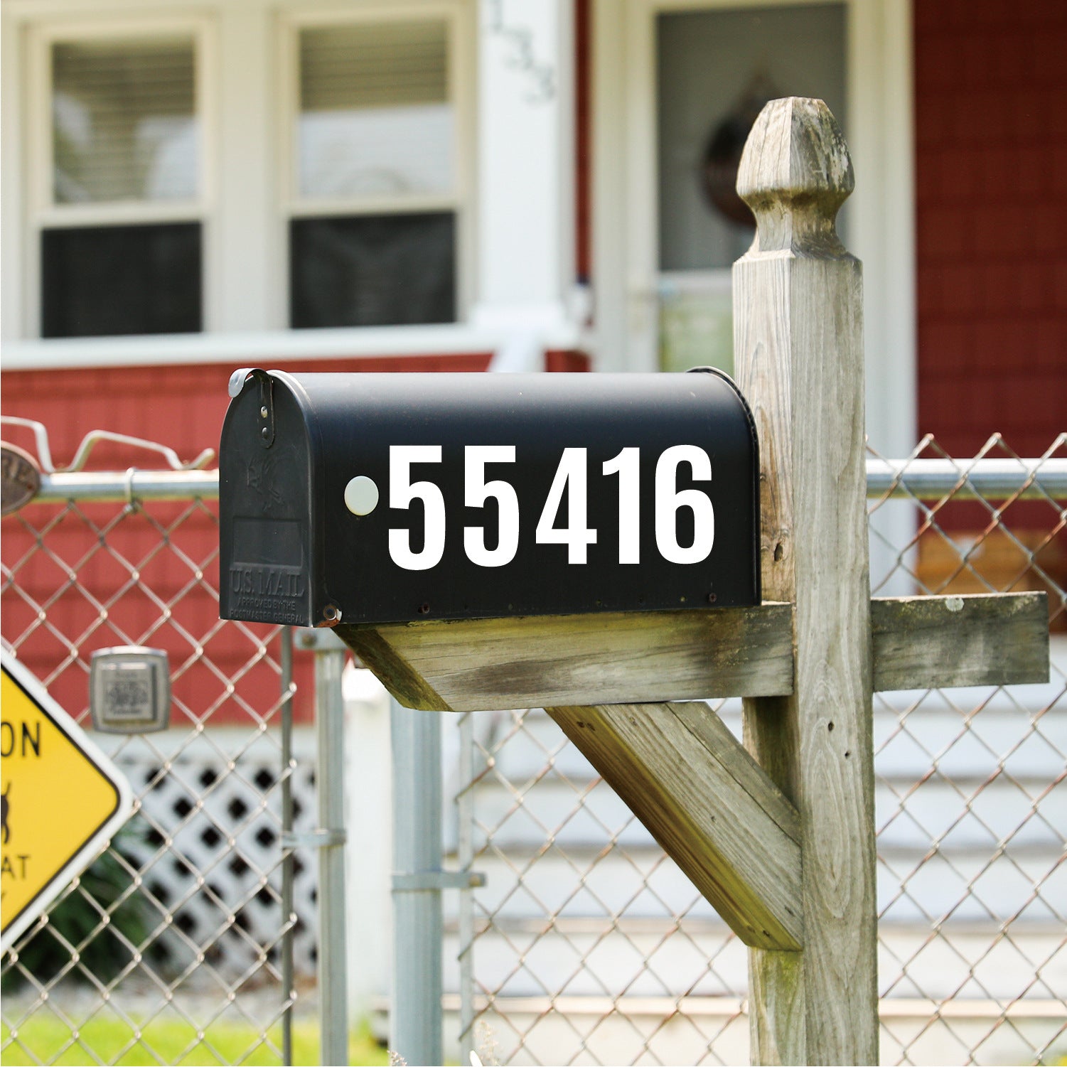 3inch Alphabet Number Stickers Car Mailbox Logo Waterproof Stickers Large Letter Stickers Kawaii Stickers