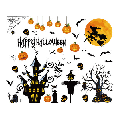 Halloween Stickers – Cute & Spooky Halloween Window Stickers for Party Decor