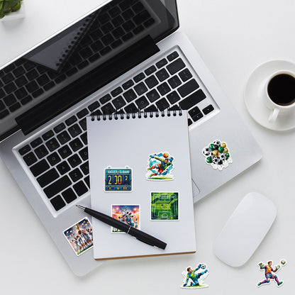 ⚽ 50PCS Football Stickers Pack – Cool Graffiti Laptop, Water Bottle & Phone Decals 2025 ✨ Kawaii Stickers
