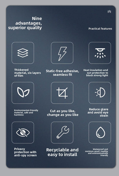 Snowflake Window Stickers | Large Christmas Snowflake Stickers for Windows Kawaii Stickers