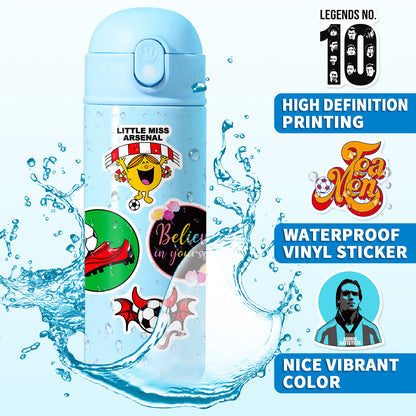 ⚽ 50Pcs Creative Football Stickers – Colorful Sports Life for 2025 Fans 🎨✨ Kawaii Stickers