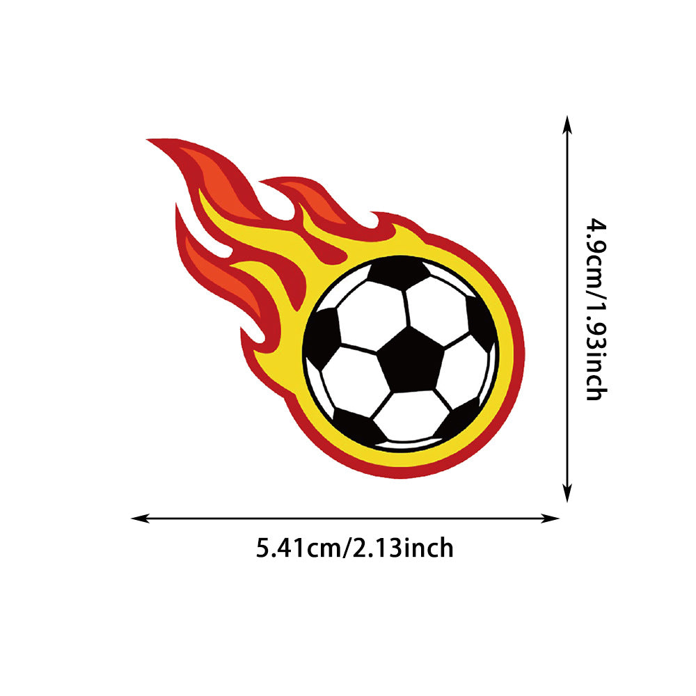 Football Stickers – 50Pcs Sport Designs – High-Definition Waterproof PVC – For Water Bottles, Laptops, Skateboards, Suitcases, Phones – Kawaii Stickers Kawaii Stickers