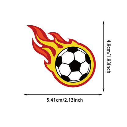 Football Stickers – 50Pcs Sport Designs – High-Definition Waterproof PVC – For Water Bottles, Laptops, Skateboards, Suitcases, Phones – Kawaii Stickers Kawaii Stickers