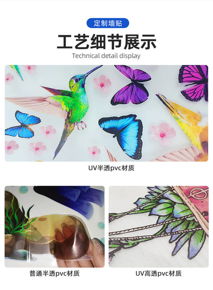 Christmas Tree Stickers for Window Decoration