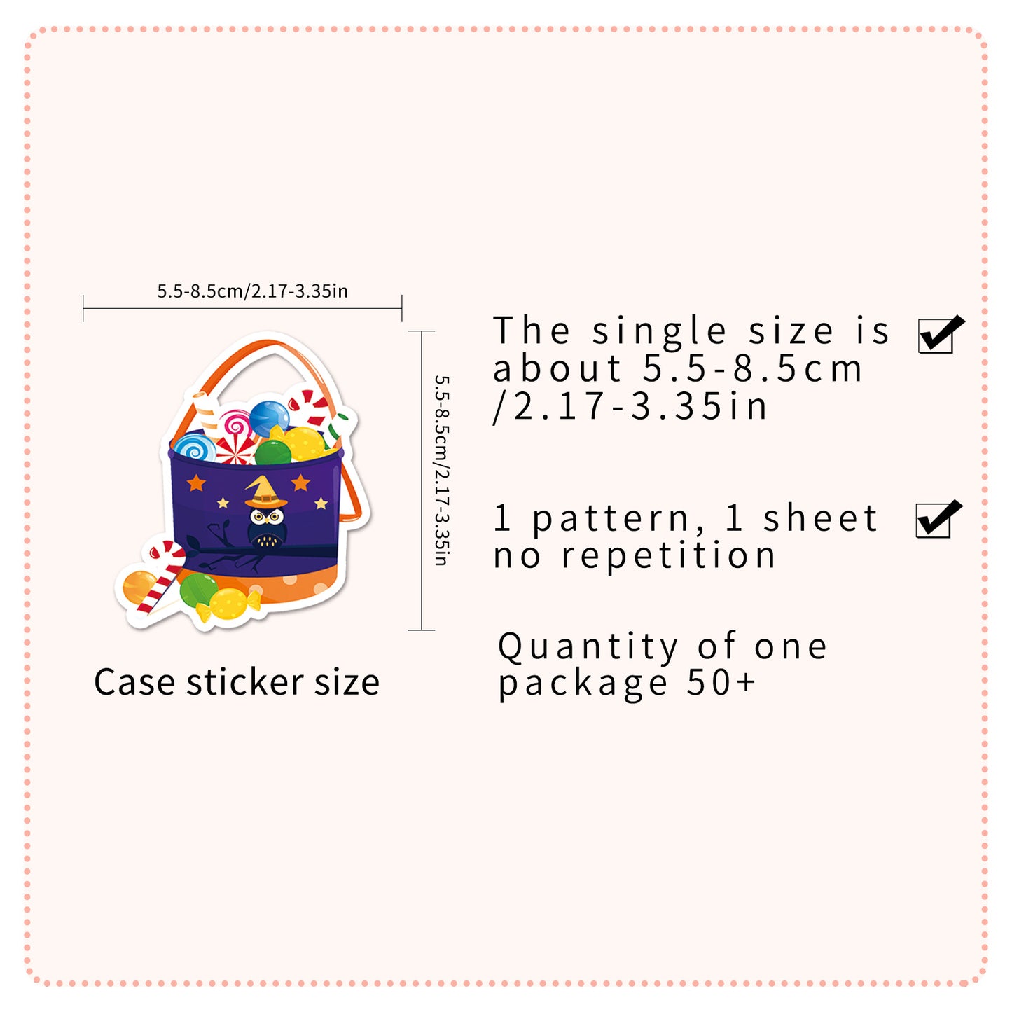 Halloween stickers – 100 Cute Spooky Waterproof Halloween Sticker Pack 🎃