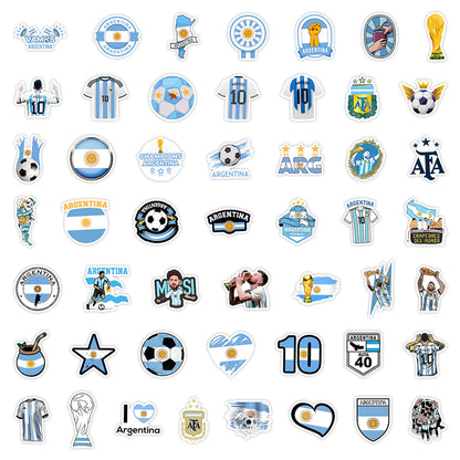 🌟 50PCS Football Stickers – Creative Doodle Soccer Stickers for Water Bottles, iPhones, Laptops & Sports Gear ⚽🎨 Kawaii Stickers