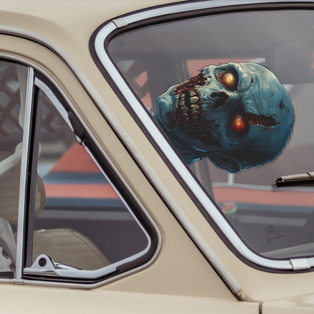 🧟‍♂️ Halloween Zombie Static Window Stickers – Super Scary Glass Decoration 🎃 Kawaii Stickers