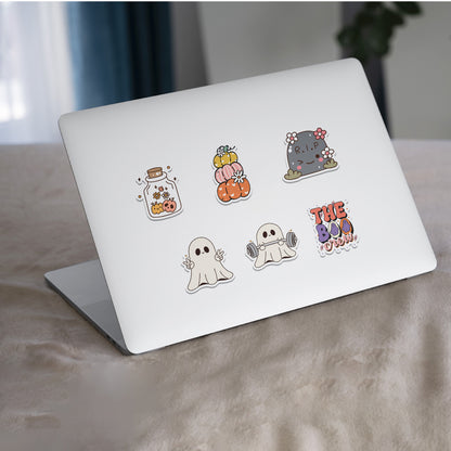 Halloween Stickers 50pcs Funny Ghosts for DIY  Decor