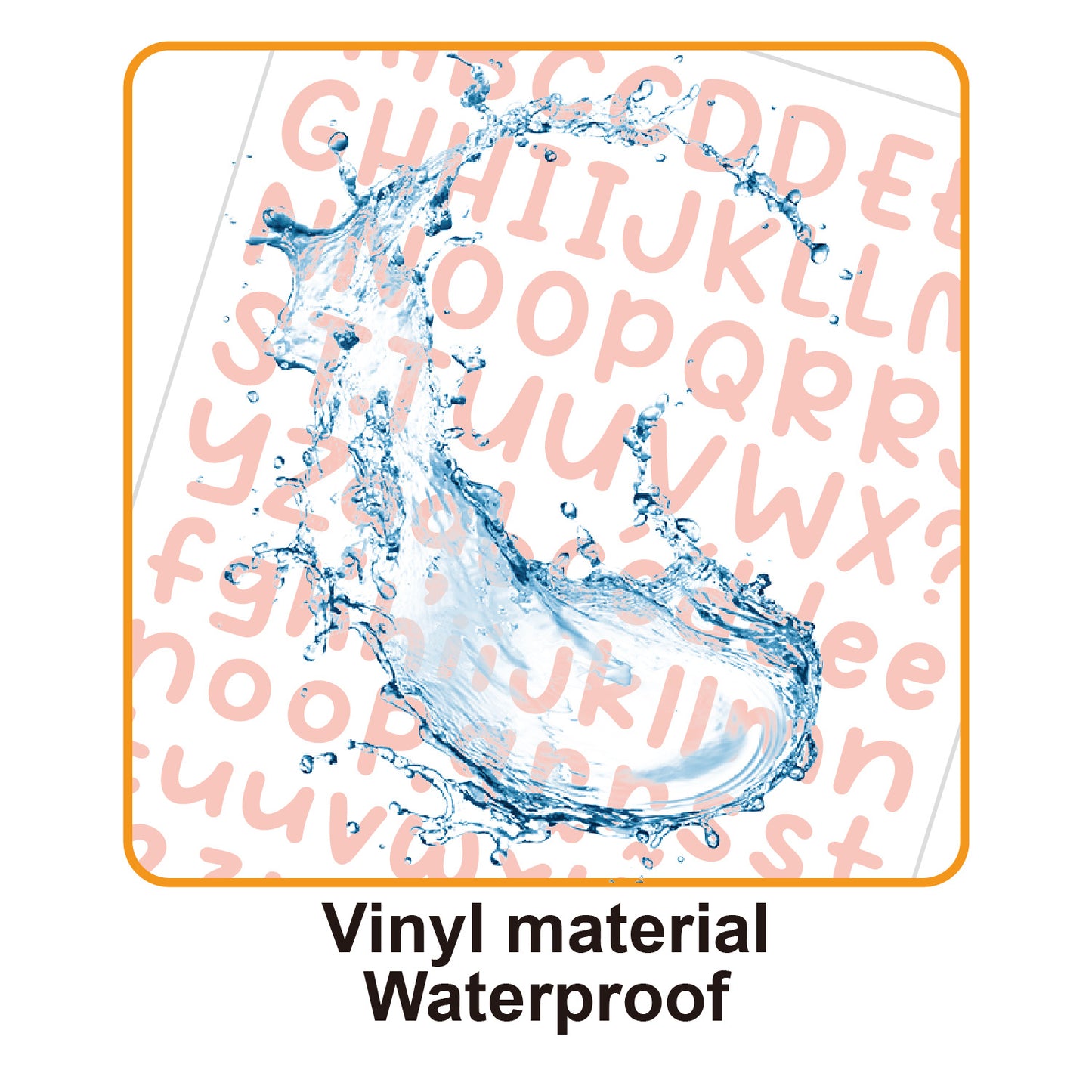 10PCS 0.5 Inch English Alphabet Stickers Small Size Decorative Scrapbook Letter Stickers Waterproof Stickers Kawaii Stickers