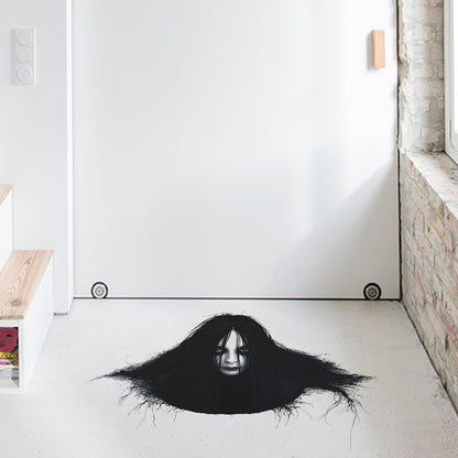🎃 Halloween Sticker Horror Ghost Head For Floor 👻 Kawaii Stickers