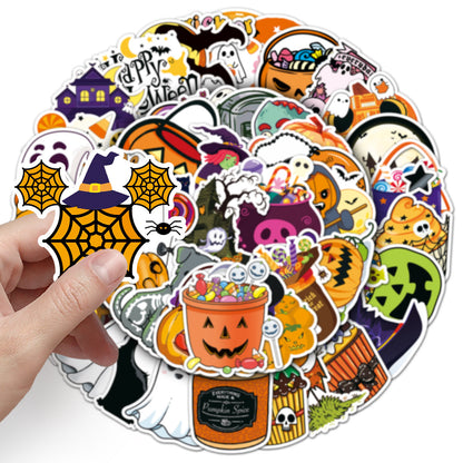 Halloween stickers – 100 Cute Spooky Waterproof Halloween Sticker Pack 🎃