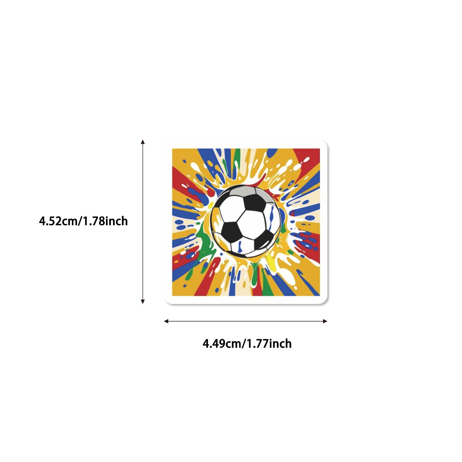 ⚽ 50pcs New Football Graffiti Stickers – Waterproof & Super Fun! 🎉 Kawaii Stickers