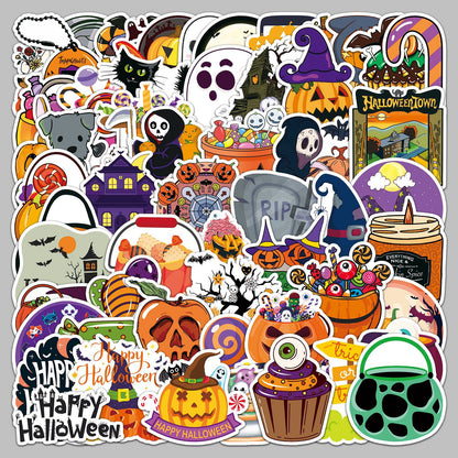 Halloween stickers – 100 Cute Spooky Waterproof Halloween Sticker Pack 🎃