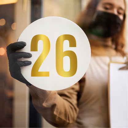 3inch Alphabet Number Stickers Car Mailbox Logo Waterproof Stickers Large Letter Stickers Kawaii Stickers