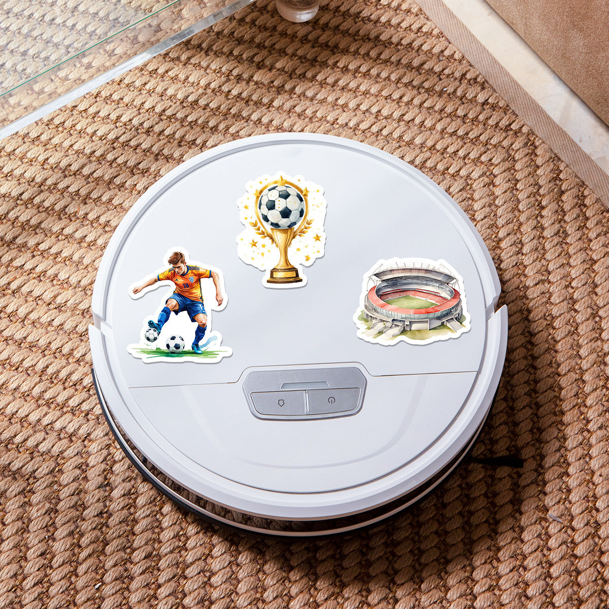 ⚽ 50PCS Football Stickers Pack – Cool Graffiti Laptop, Water Bottle & Phone Decals 2025 ✨ Kawaii Stickers