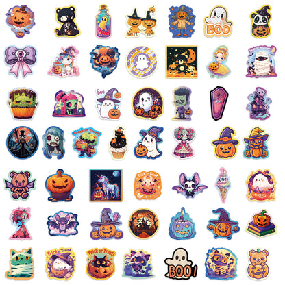 Halloween Stickers – Ghost Graffiti Cute Waterproof Set