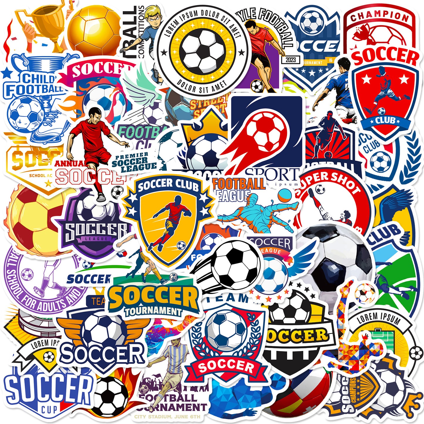 ⚽ 50Pcs English Football Stickers – Kids & Fan Edition 2025 🌟 http://detail.1688.com/offer/680717680548.html