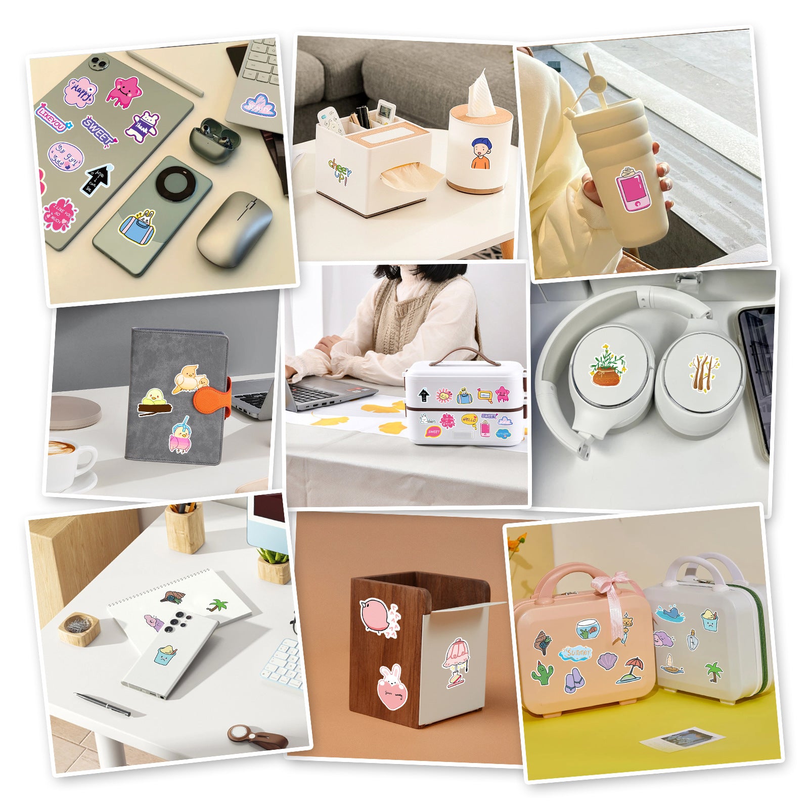 Football Stickers – 50Pcs Sport Designs – High-Definition Waterproof PVC – For Water Bottles, Laptops, Skateboards, Suitcases, Phones – Kawaii Stickers Kawaii Stickers