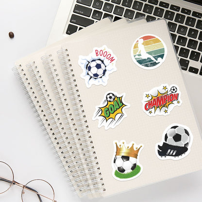 ⚽ 50pcs New Football Graffiti Stickers – Waterproof & Super Fun! 🎉 Kawaii Stickers