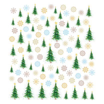 Christmas Tree Stickers for Window Decoration