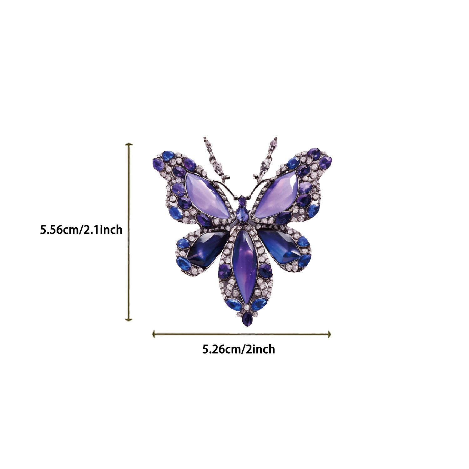 50pcs Transparent Butterfly Stickers 🦋 Waterproof PET, Reusable Planner & Water Bottle Decals Kawaii Stickers