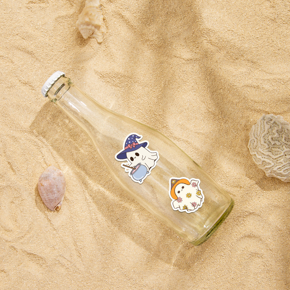 Halloween Stickers 50pcs Funny Ghosts for DIY  Decor