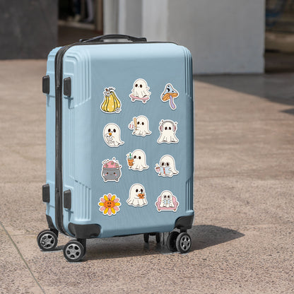 Halloween Stickers 50pcs Funny Ghosts for DIY  Decor