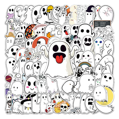 Halloween Stickers – Ghost Graffiti Any Surface (100pcs)